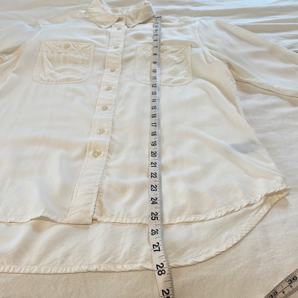 Lauren Ralph Lauren Ivory Button Down - Picture 9 of 12